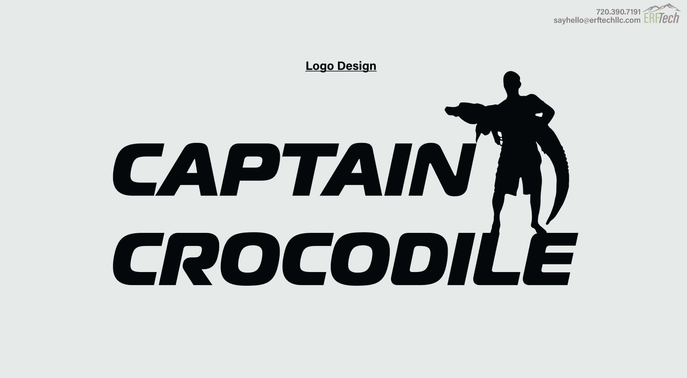 Logo Design for Captain Crocodile in Denver, CO