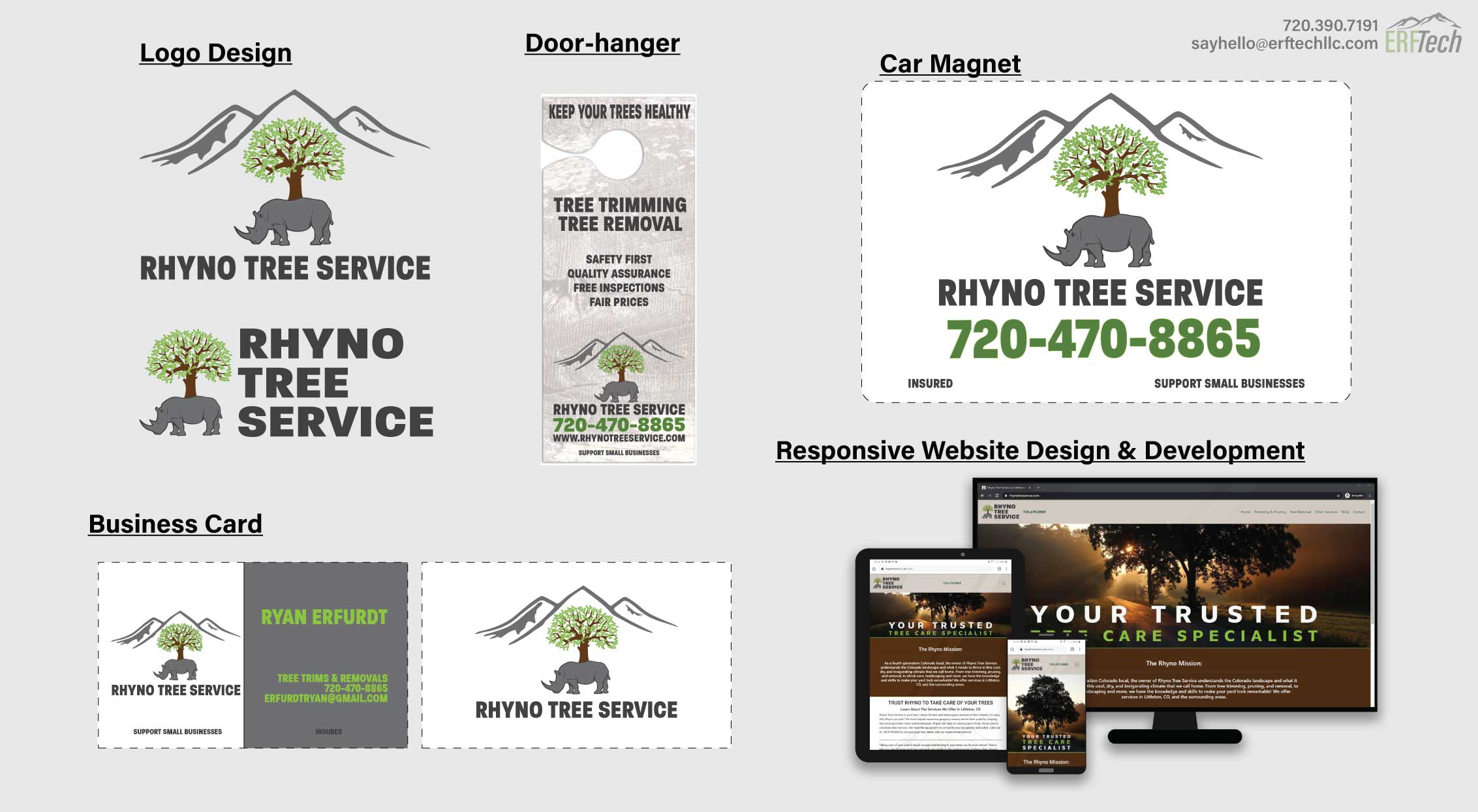 Full-Service Marketing for Rhyno Tree Service in Littleton, CO
